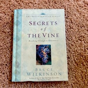 Secrets of the Vine: Breaking Through to Abundance - Hardcover - GOOD